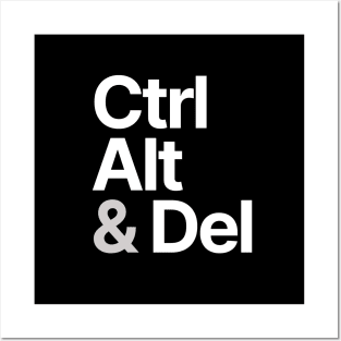 CTRL ALT & DEL Posters and Art